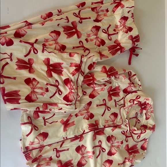 wonder nation Other - Wonder Nation Red and Cream Kids Pajama Set